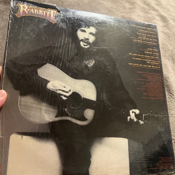 Eddie Rabbitt Self Titled 1977 LP Vinyl Record. Near Mint - Picture 2 of 8